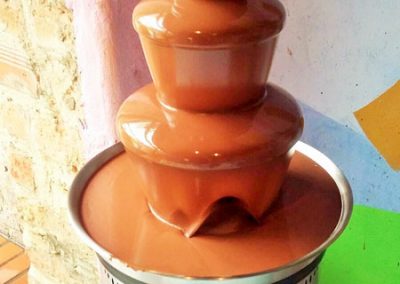Fuente de chocolate para refrigerios